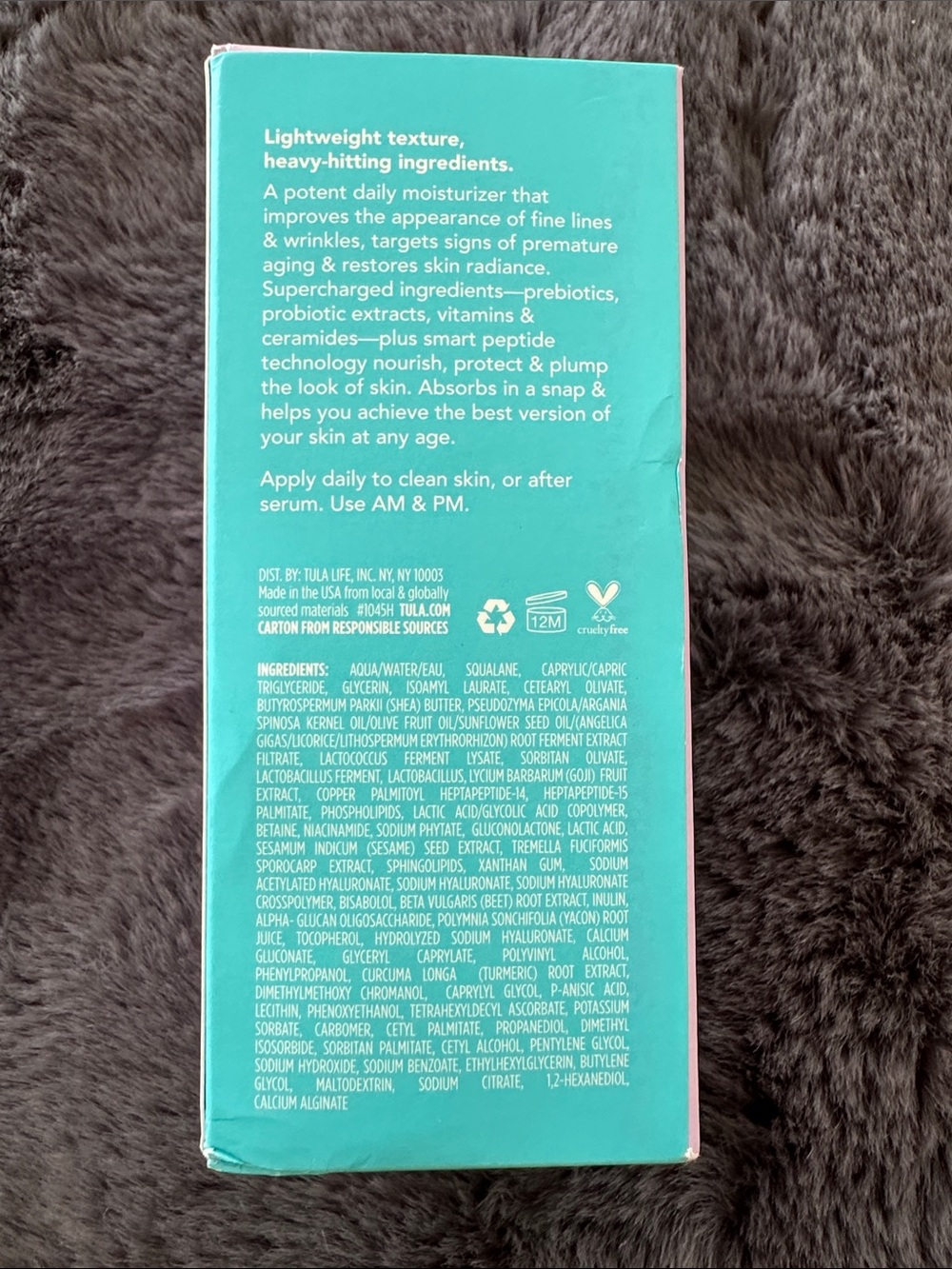 NEW Tula Protect Plump Firming & Hydrating Moisturizer - Picture 2 of 4